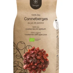 Mirtilli Rossi Bio Dolcificati con Succo di Mela 1 kg BIOGO
