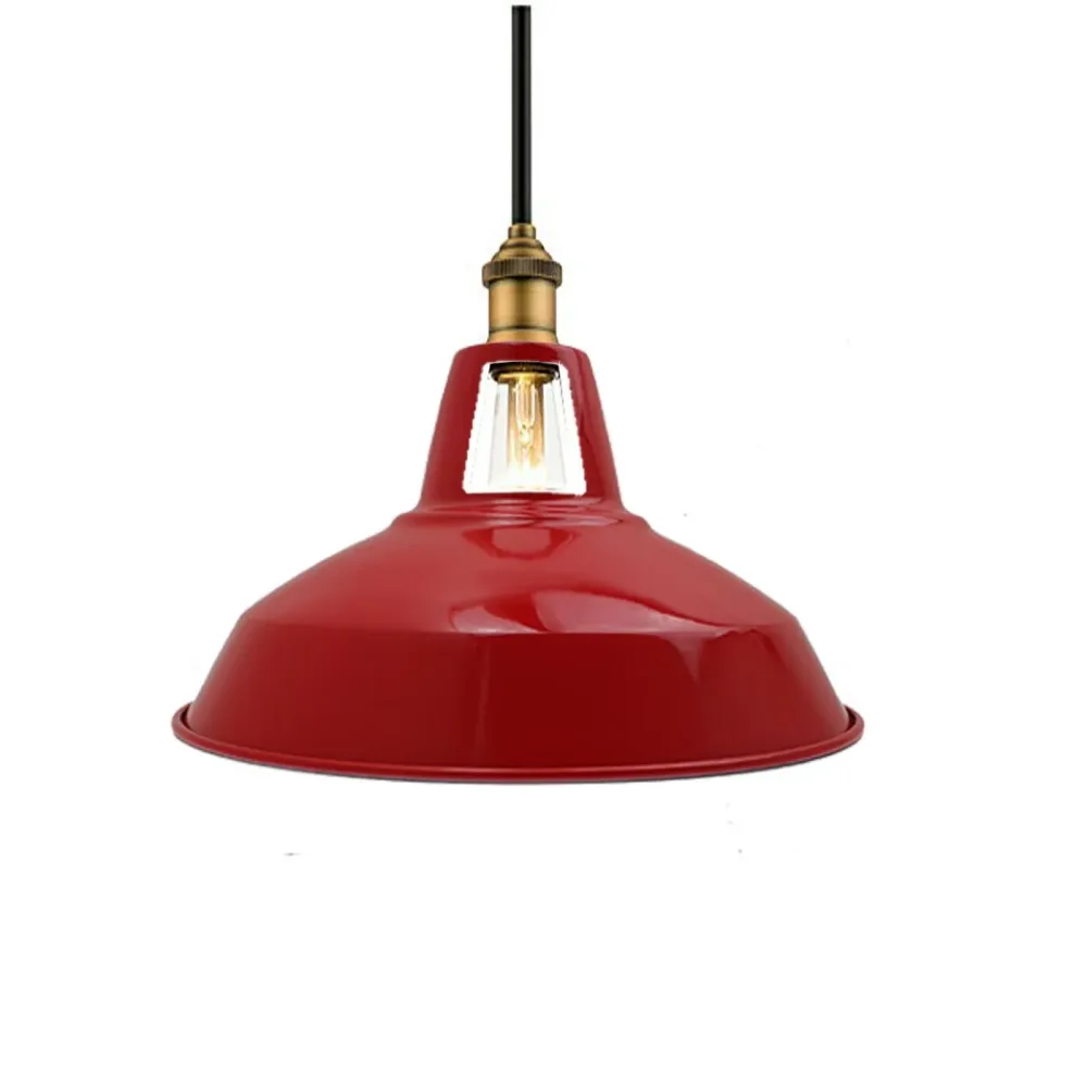 Moderni paralumi rossi da soffitto~1724