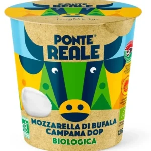 Mozzarella di bufala BIO 125 g Becher PONTE REALE