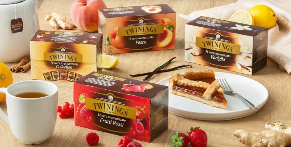 Tè nero aromatizzato Frutti rossi 25 filtri