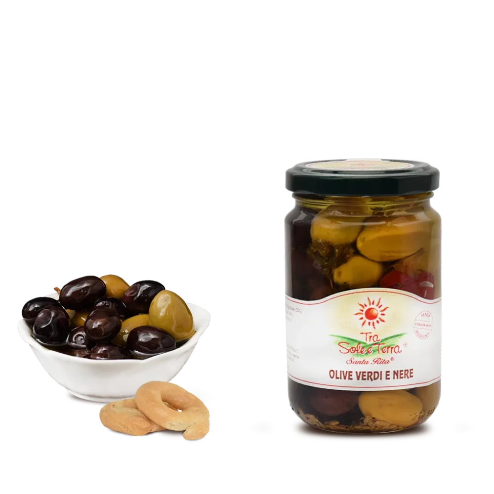 Olive verdi e nere - Santa Rita - 200g