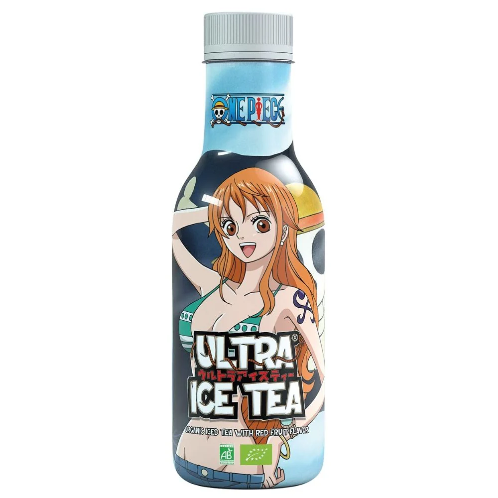 One Piece Ice Tea Nami, tè al gusto di frutti rossi da 500ml