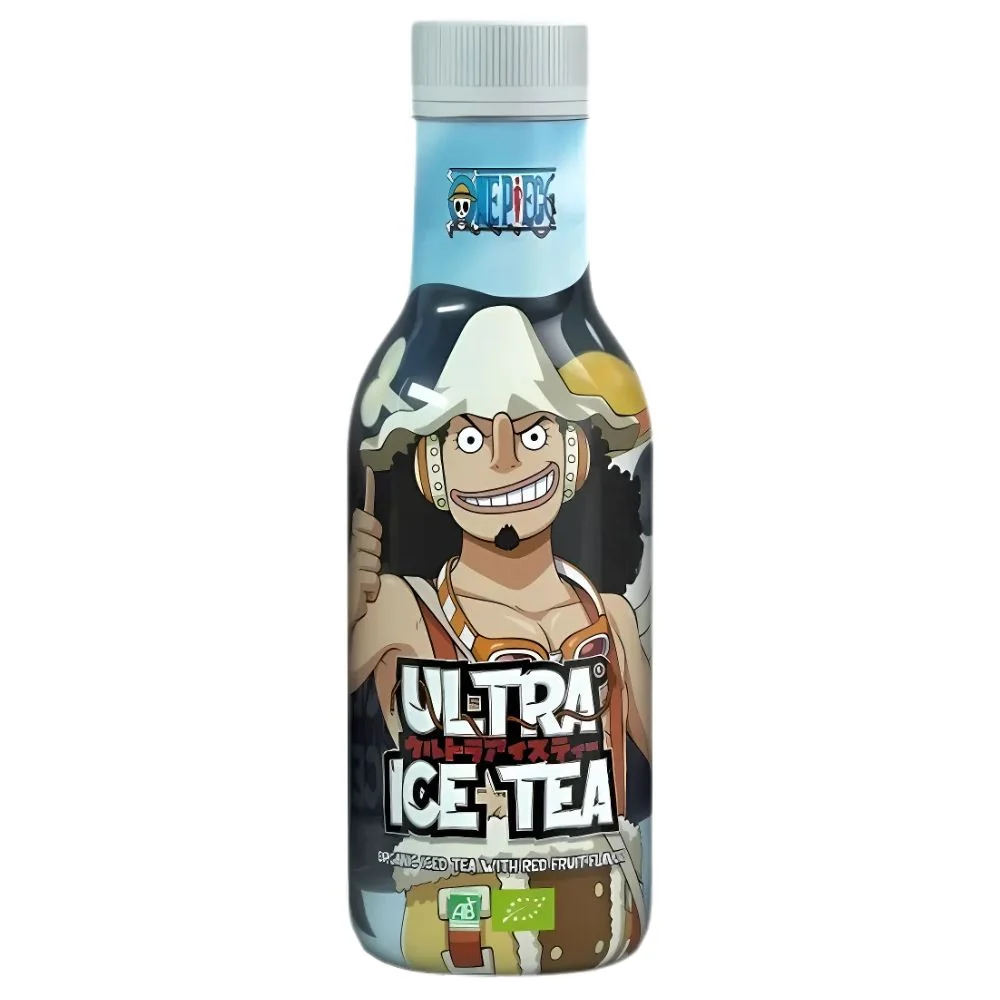 One Piece Ice Tea Usopp, tè al gusto di frutti rossi da 500ml