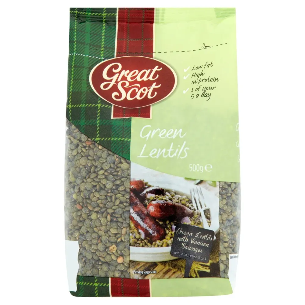Ottime Lenticchie Verdi Scozzesi 500g