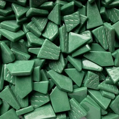 Ottoman Puzzle Verde Smeraldo