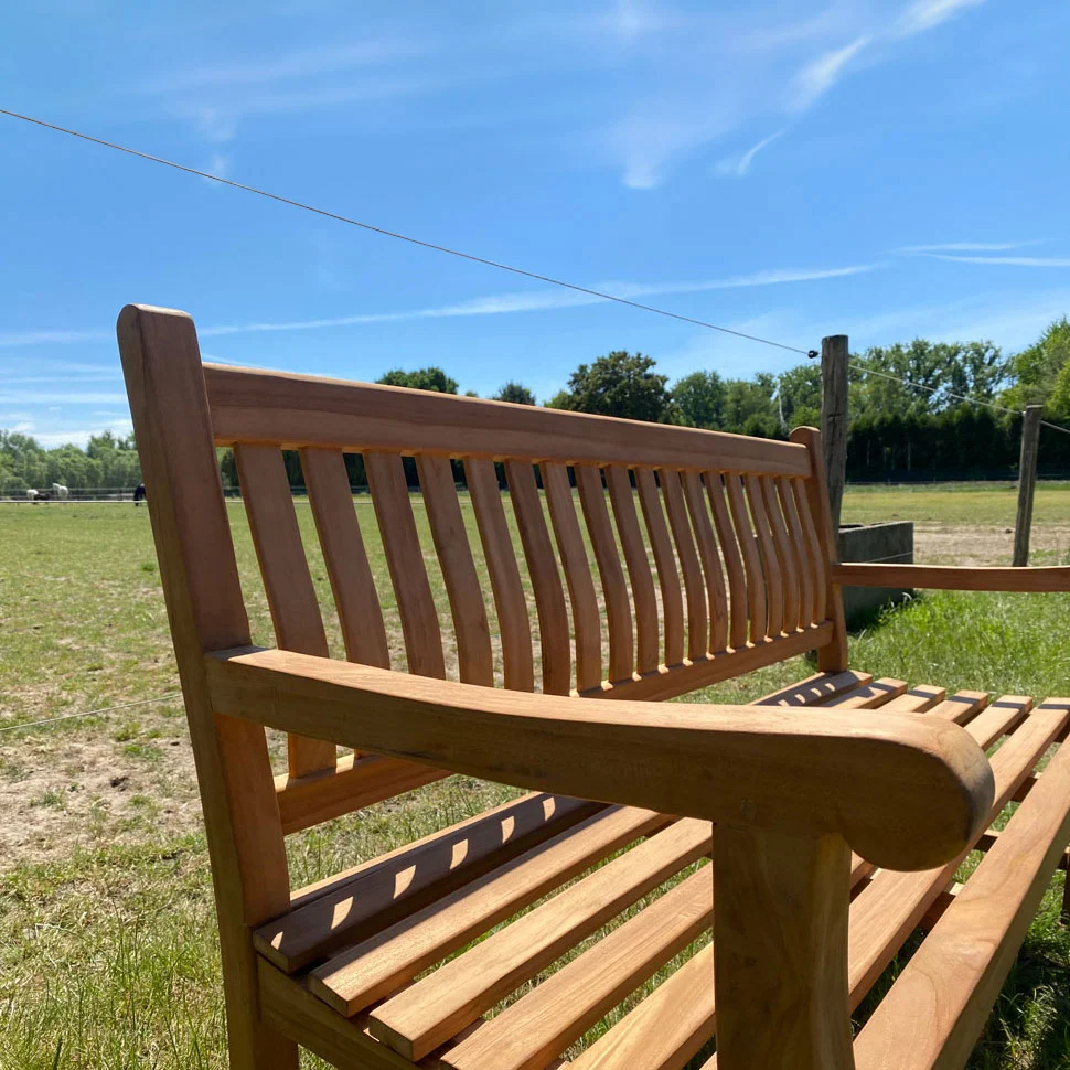 Panchina da giardino Dordogne Teak (180 x 91 cm) - 2° SCELTA