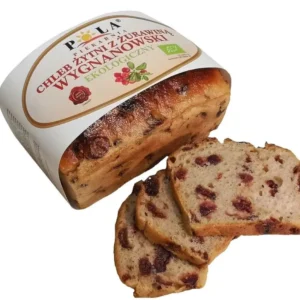 Pane di segale Wygnanów ai mirtilli rossi BIO 350 g - POLA
