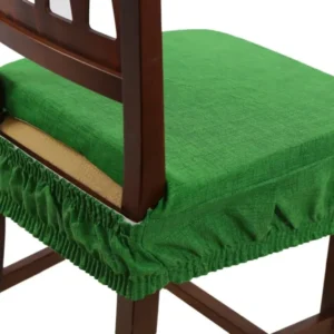 Passion Cuscini Sedia Verde 6 Pz Vesto Molla Tinta Unita Con Elastico