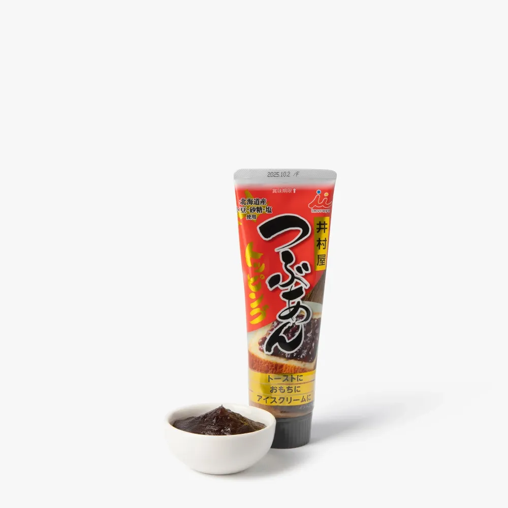 Pasta anko di fagioli rossi Azuki con pezzi tubo ⋅ Imuraya ⋅ 130g