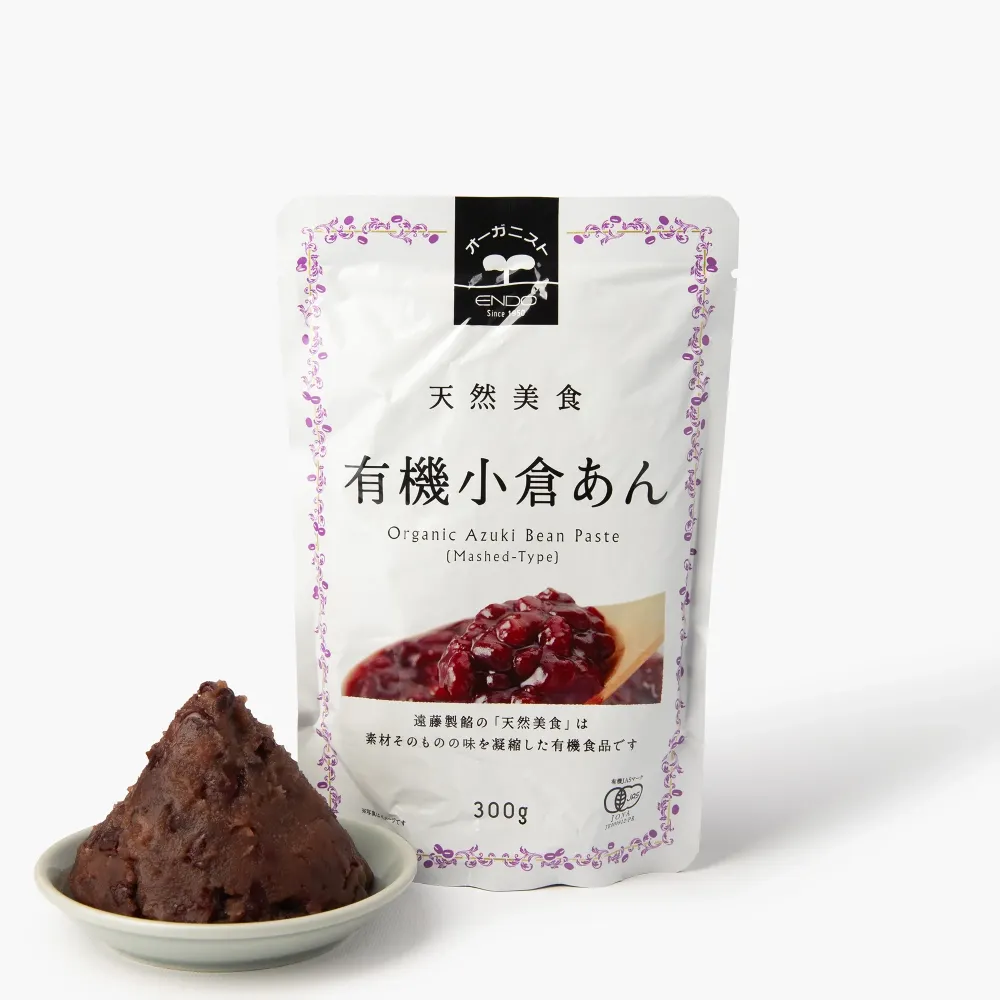 Pasta di fagioli azuki rossi Anko con pezzi ⋅ Endo Seian ⋅ 300 g