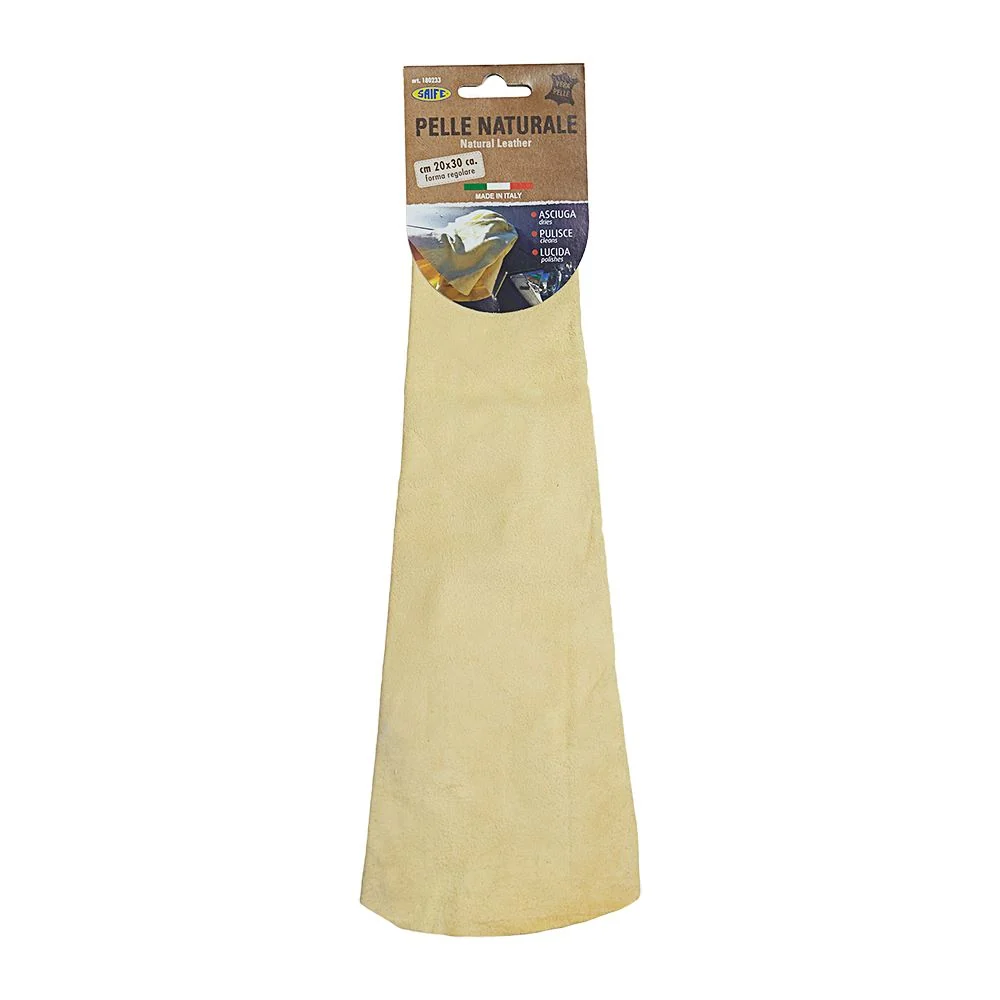 PELLE NATURALE SCAMOSCIATA CM.20X30
