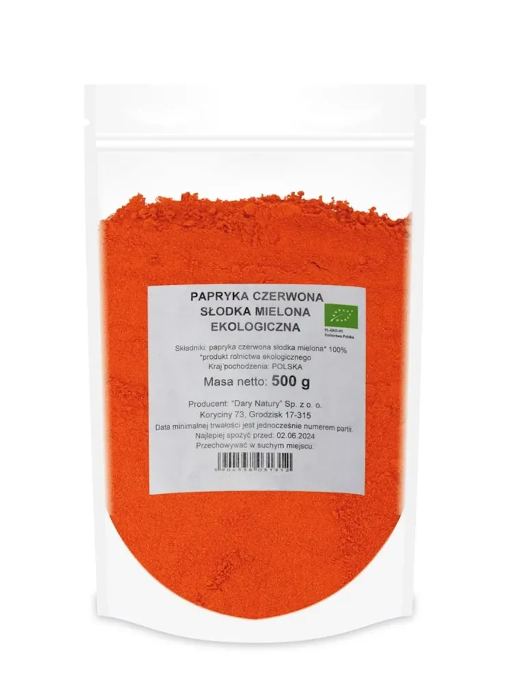 PEPERONI ROSSI MACINATI BIO 500 g - HORECA (DON DE LA NATURE)
