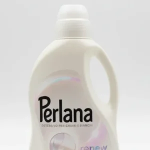 Perlana Renew Bianchi e Chiari Detersivo Liquido 1,4 Litri 28 Lavaggi | Rinnova Fibre e Bianco Brillante