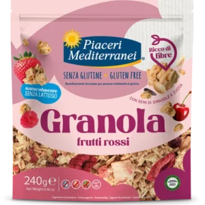 Piaceri Mediterranei Granola Frutti Rossi 240 g