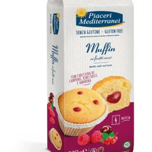 PIACERI MEDITERRANEI MUFFIN FRUTTI ROSSI 200 G