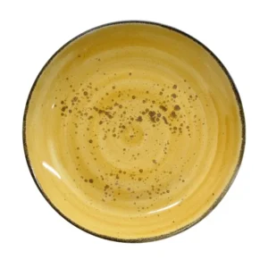 Piatto coupe 27 java sunrise yellow
