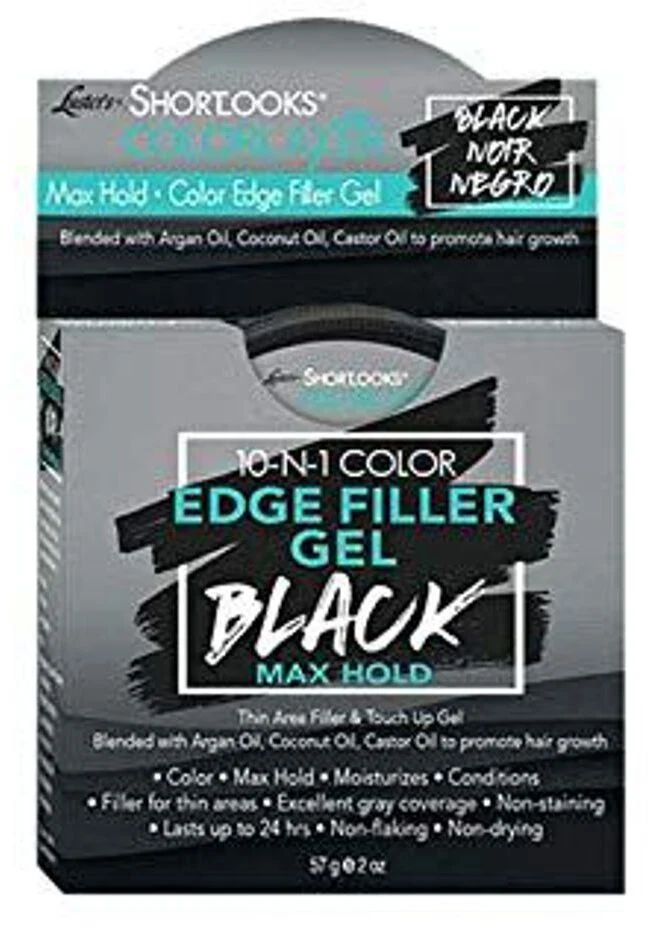PINK SHORTLOOKS EDGE GEL BLACK GEL NERO PER CAPELLI GRIGI 0,57 G