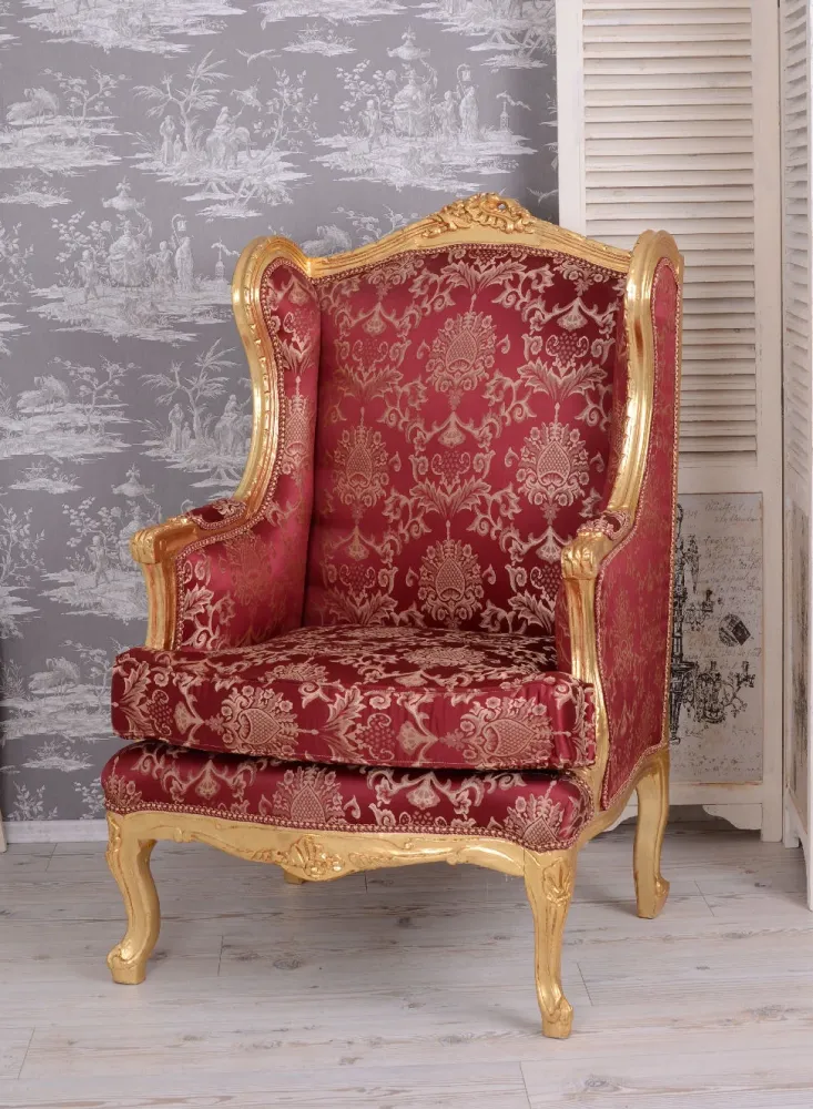POLTRONA BAROCCA LIVELLA POLTRONA REALE ANTICA