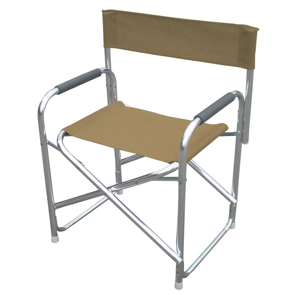 C Poltrona Regista Playa Alluminio Tortora- 2,0 Pz