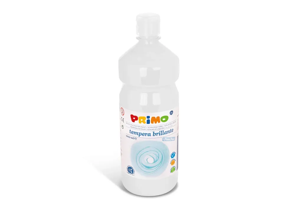 PRIMO FLACONE TEMPERA BRILLANTE ML.1000 BIANCO 100