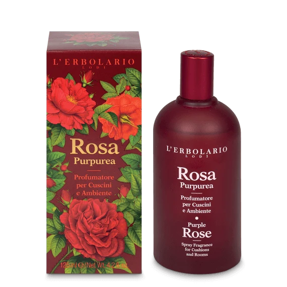 Profumatore per Cuscini e Ambiente Rosa Purpurea