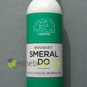 Profumatore spray bouquet smeraldo - menta e foglie aromatiche 250 ml Nuncas