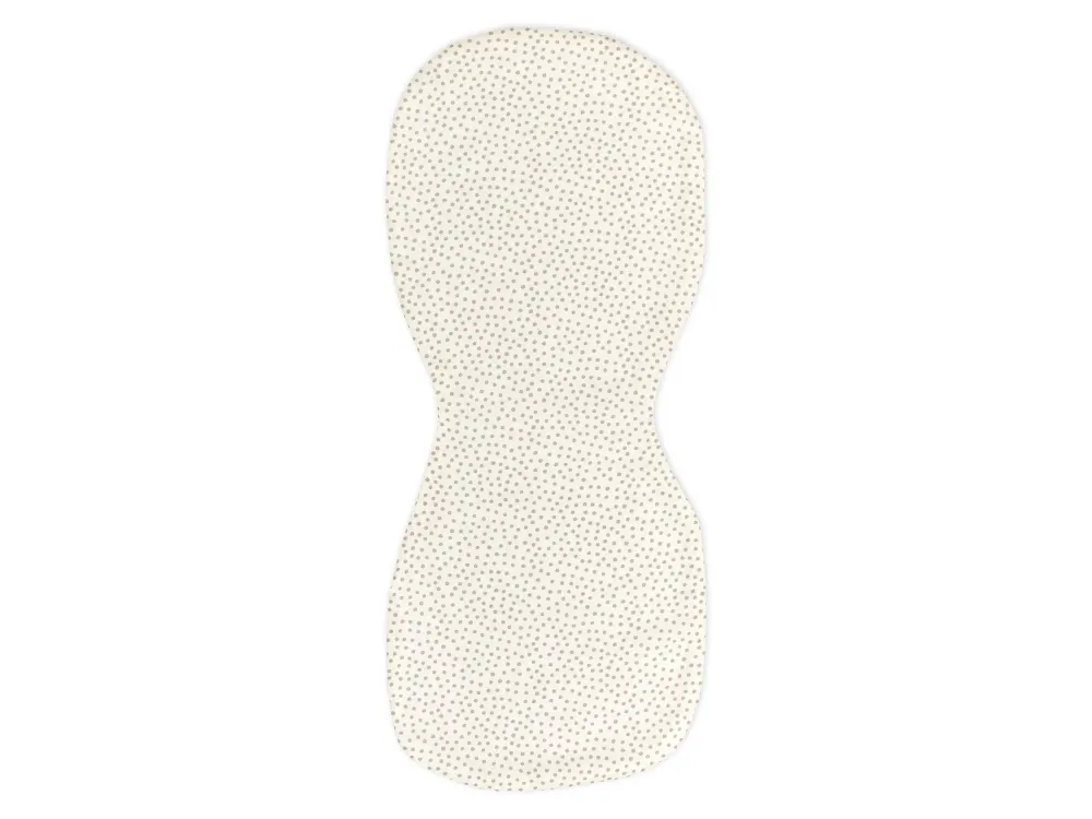 Punti irregolari grigi del panno del rutto su bianco