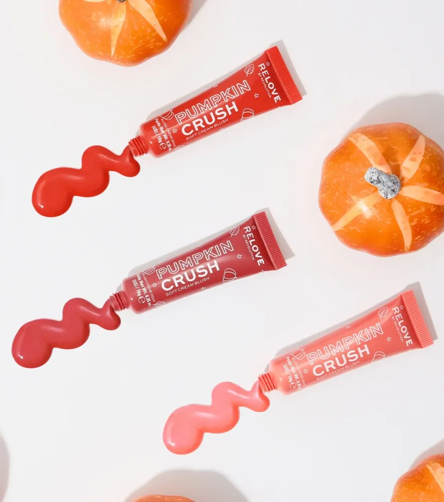Revolution Relove - *Pumpkin Spice* - Cream Blush Pumpkin Crush - Java PLum