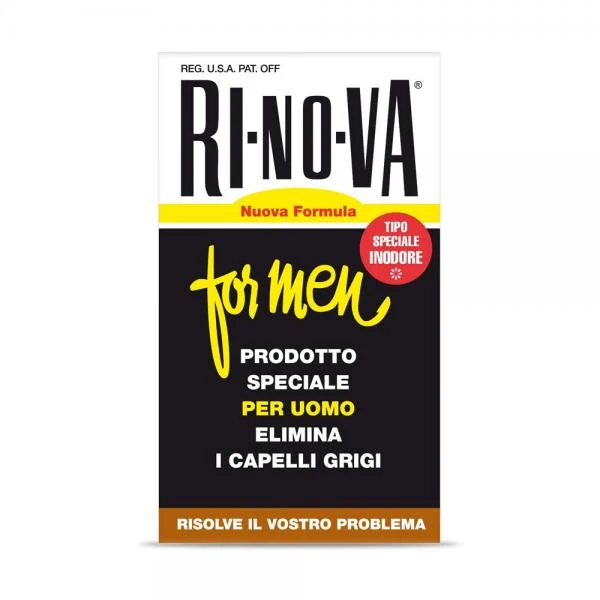 Rinova Men Trattamento Graduale Capelli Grigi Uomo Flacone 100ml