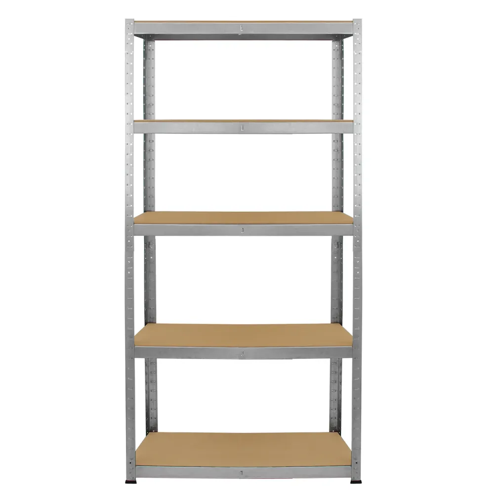 10 Scaffali Galwix Acciaio Senza Bulloni Grigi 90cm