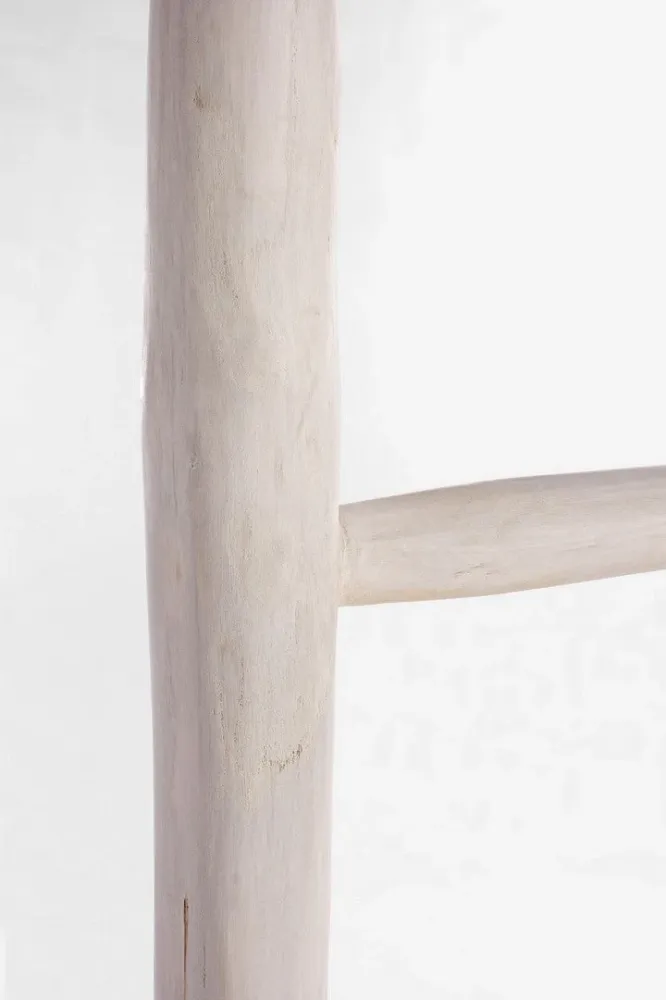 Scala decorativa "Sahel" struttura rami di teak per arredamento