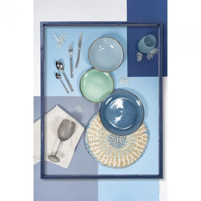 Servizio piatti 18 pezzi soft porcelain, Fiji
