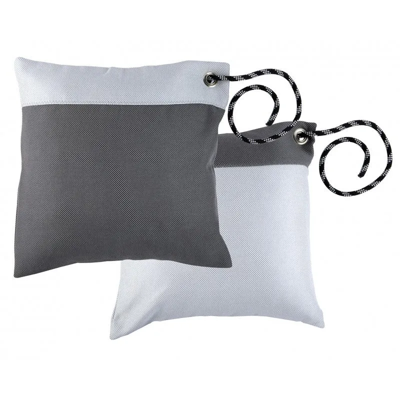 SET 2 CUSCINI GRIGIO/BIANCO - 2146522 - MARINE BUSINESS