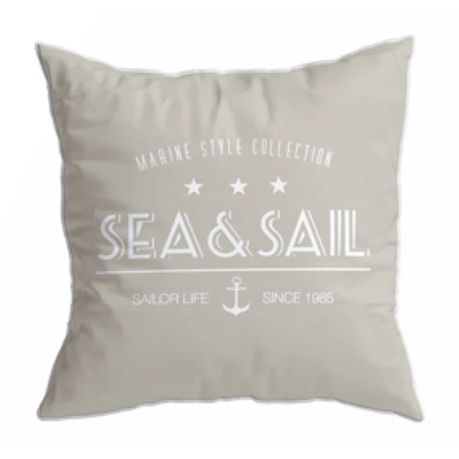 Set 2 Cuscini Santorini Sea & Sail Beige 40X40