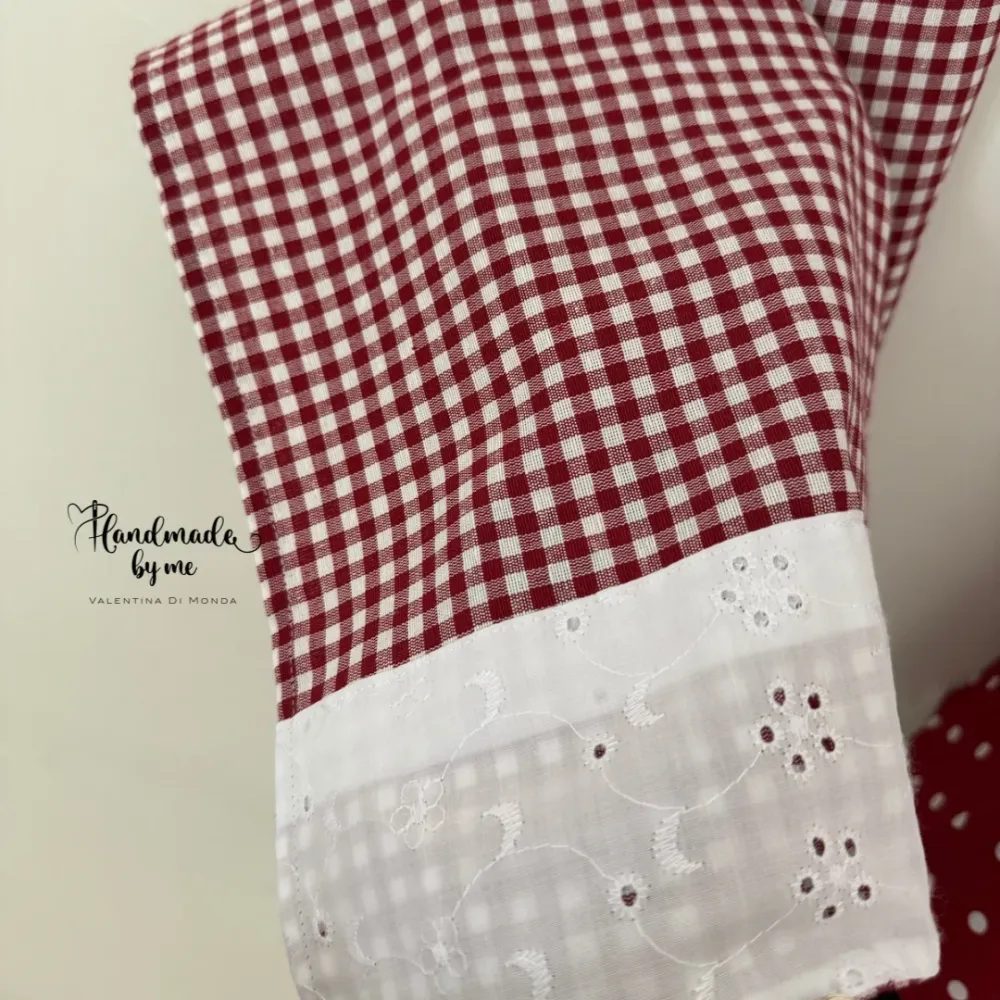 Set doppi strofinacci Rossi