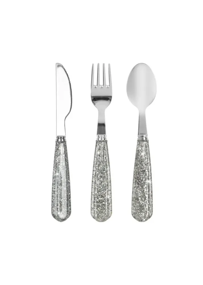 Set di posate Konges Sløjd Blu brillante