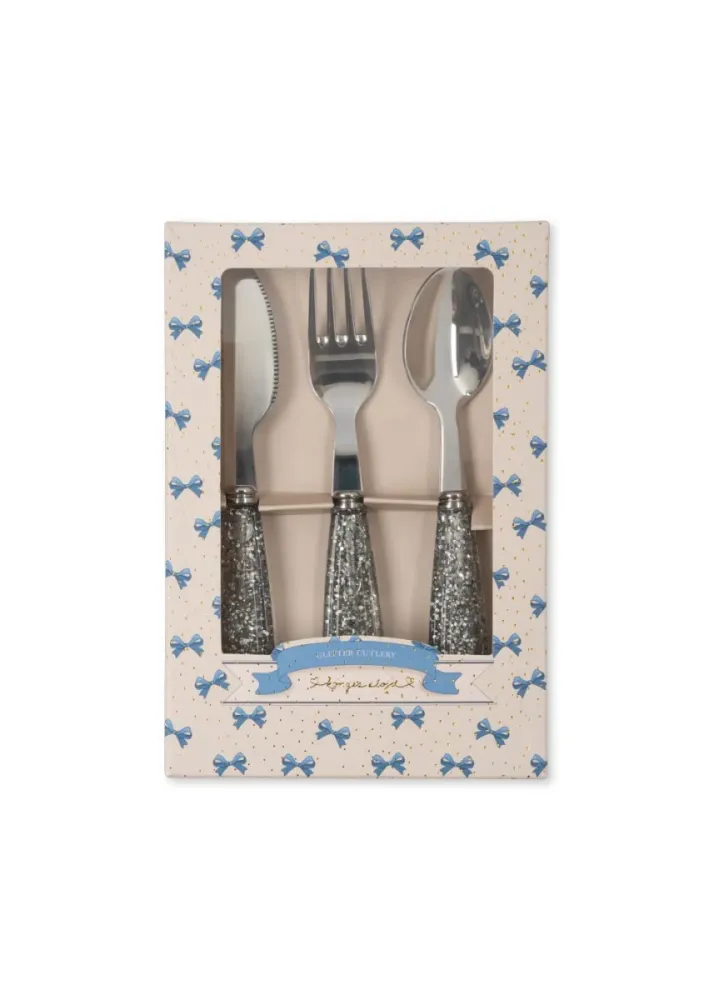 Set di posate Konges Sløjd Blu brillante