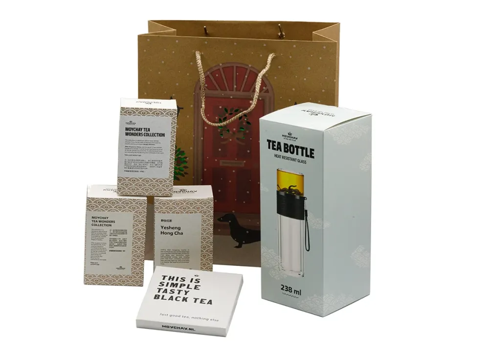 Set regalo riscaldante e energizzante di tè rossi # 94101
