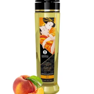 Shunga - Olio per massaggi - Stimulation Peach - 240 ml