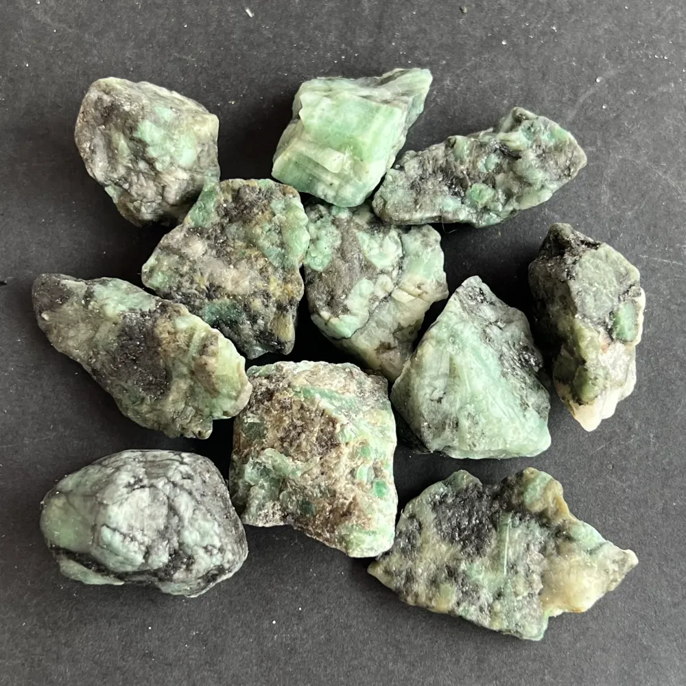 Smeraldo nella matrice Columbia