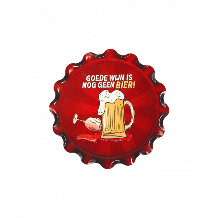 Sottobicchieri rossi Vino Buono 11 cm