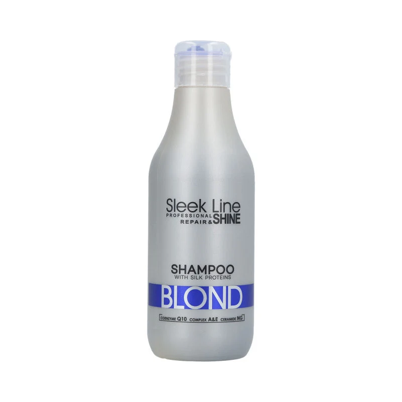 Stapiz Sleek Line Blond Shampoo per capelli biondi e grigi 300 ml