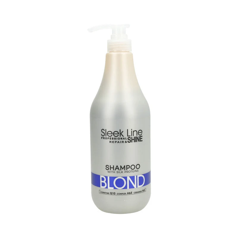 Stapiz Sleek Line Blond Shampoo per capelli biondi e grigi 1000ml