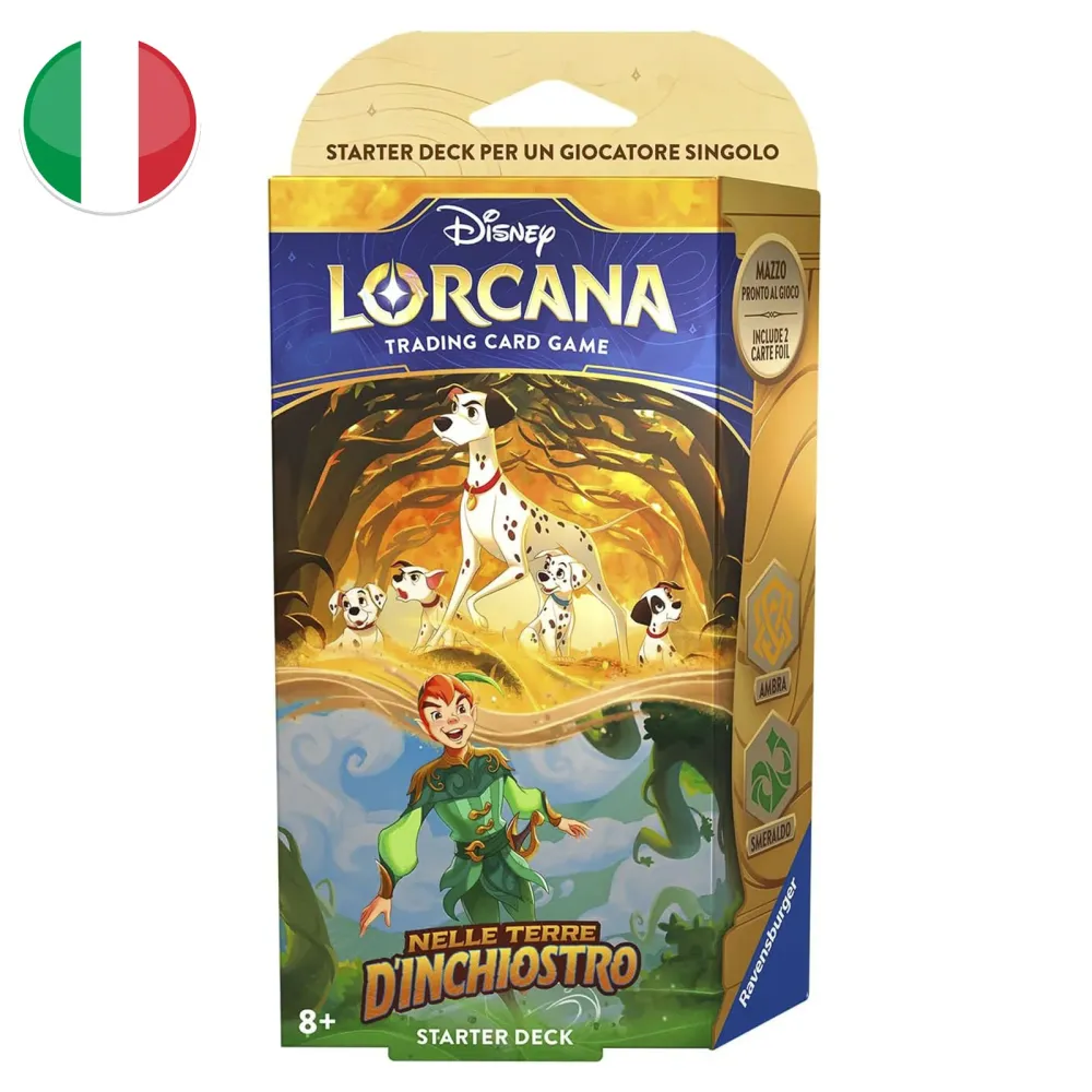 Starter Deck Ambra Smeraldo - Nelle Terre d'Inchiostro - LORCANA - ITA