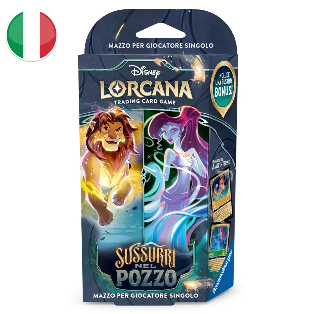 Starter Deck Ambra Smeraldo - Sussurri nel Pozzo - LORCANA - ITA