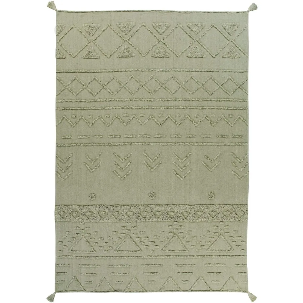 Tappeto Lavabile Tribù Olive 200 X 300 cm
