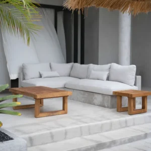 Il Tavolino Teak Recuperato - Naturale
