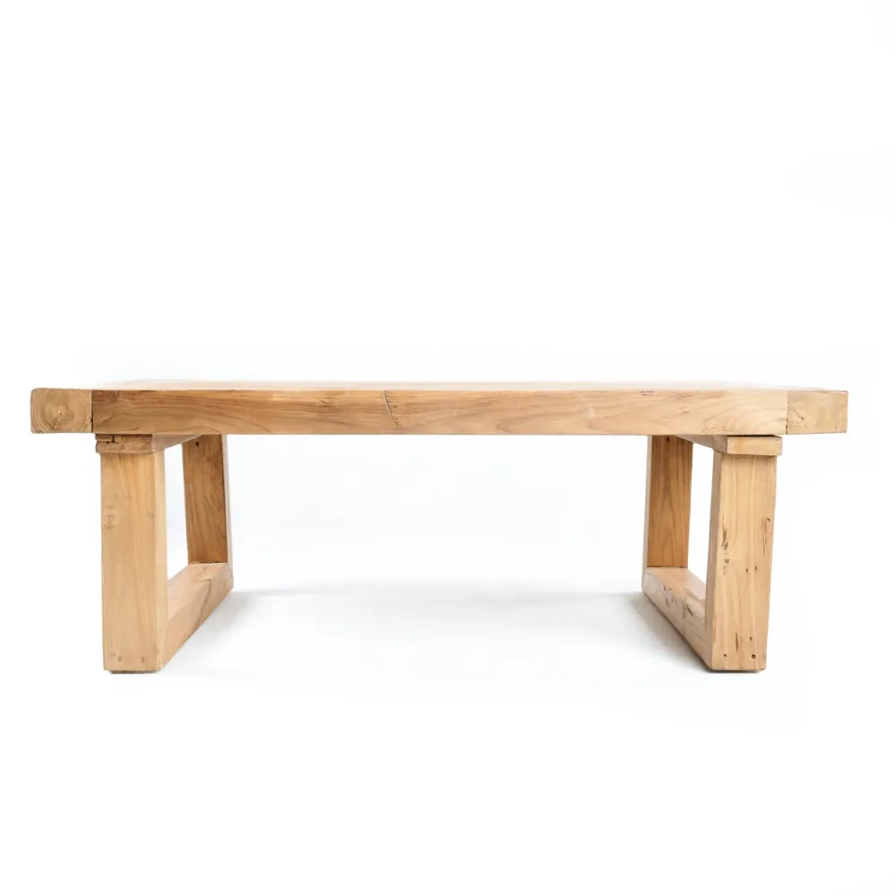 Il Tavolino Teak Recuperato - Naturale