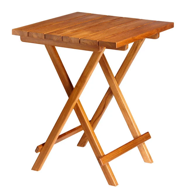 Tavolo Quadrato Teak 60X60 H 75