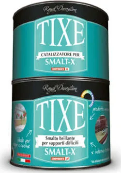 TIXE SMALT-X SMALTO BRILLANTE PER SUPPORTI DIFFICILI 500ML ROSSO